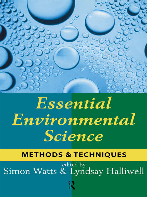 Book cover of Essential Environmental Science: Methods and Techniques