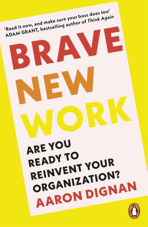 Book cover of Brave New Work: Are You Ready to Reinvent Your Organization?