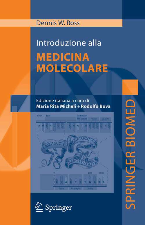 Book cover of Introduzione alla Medicina Molecolare (2005)