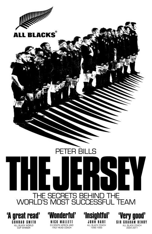 Book cover of The Jersey: The All Blacks: The Secrets Behind the World's Most Successful Team