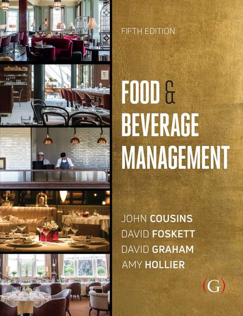 Book cover of Food and Beverage Management: For the Hospitality, Tourism and Event Industries (5) (PDF)