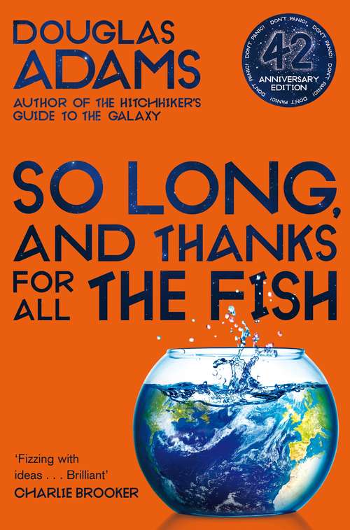 Book cover of So Long, and Thanks for All the Fish (The Hitchhiker's Guide to the Galaxy #4)