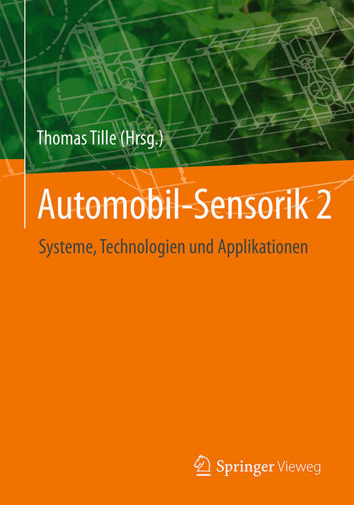 Book cover of Automobil-Sensorik 2: Systeme, Technologien und Applikationen