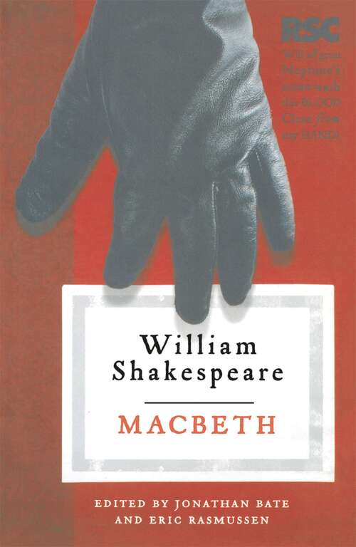 Book cover of Macbeth (2009) (The RSC Shakespeare)