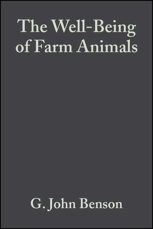Book cover of The Well-Being of Farm Animals: Challenges and Solutions