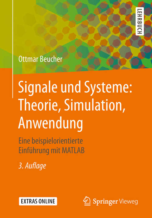 Book cover of Signale und Systeme: Eine beispielorientierte Einführung mit MATLAB (3. Aufl. 2019)