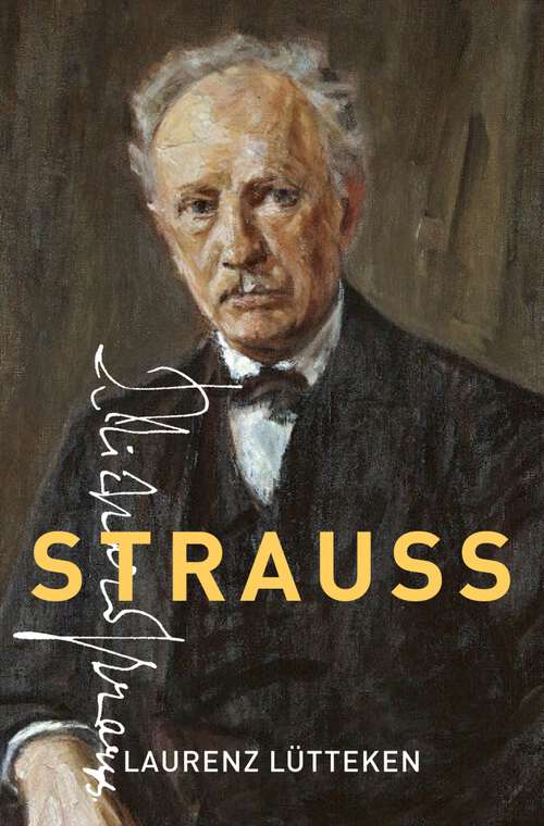 Book cover of Strauss (Master Musicians Series)