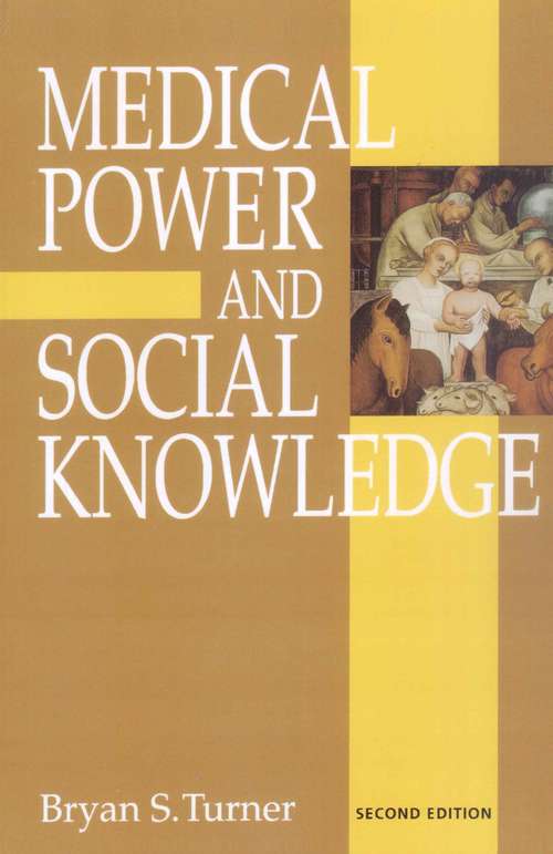 Book cover of Medical Power and Social Knowledge