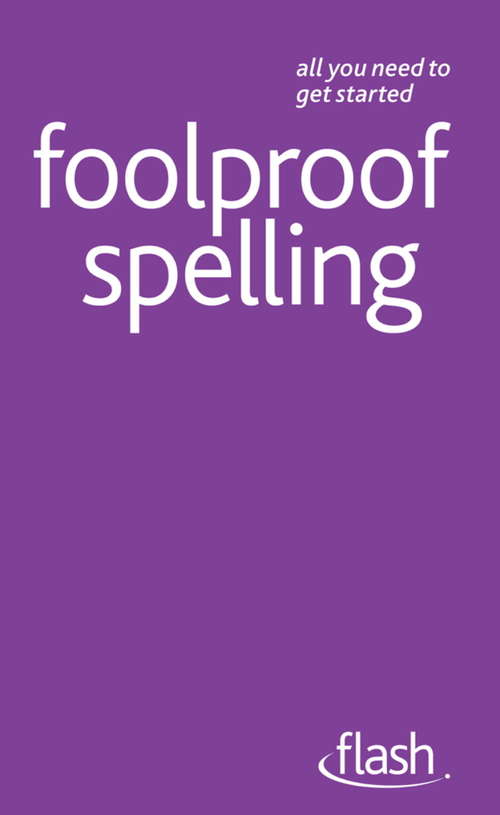 Book cover of Foolproof Spelling: Foolproof Spelling (Flash)