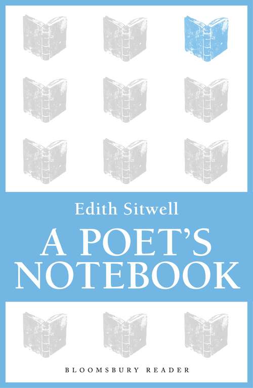 Book cover of A Poet's Notebook
