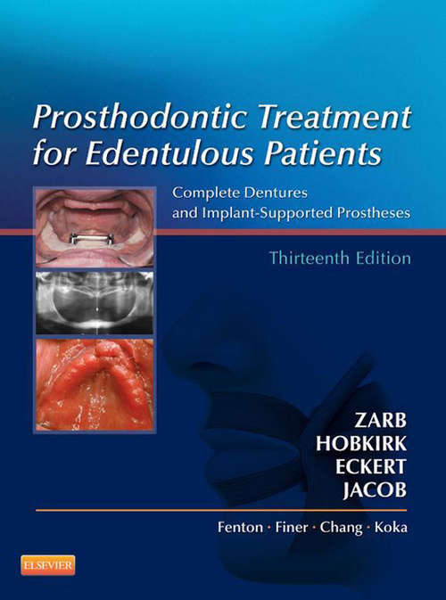 Book cover of Prosthodontic Treatment for Edentulous Patients - E-Book: Complete Dentures and Implant-Supported Prostheses (11)