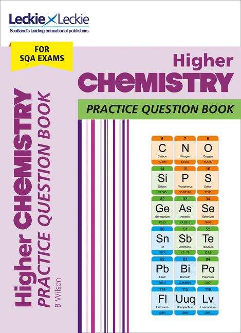 Book cover of Higher Chemistry Practice Question Book (PDF) (SQA Practice Question Book Ser.)