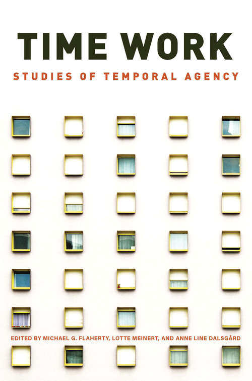 Book cover of Time Work: Studies of Temporal Agency