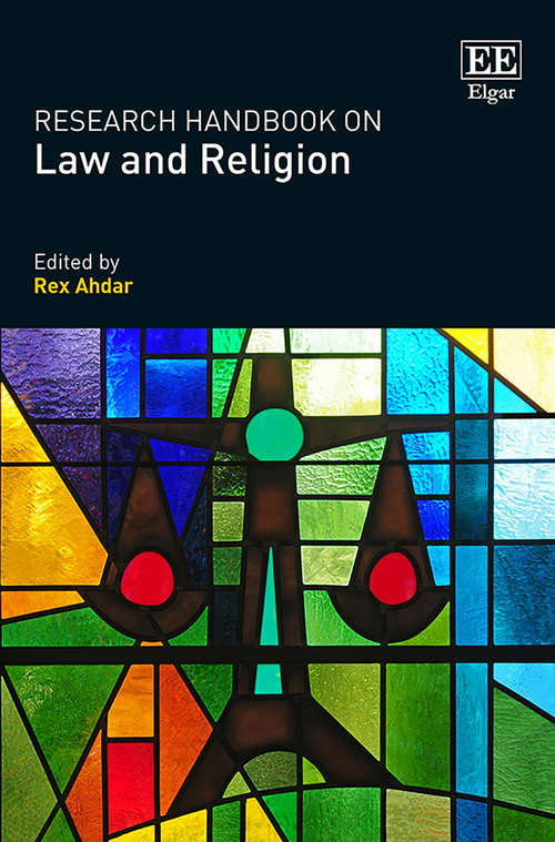 Book cover of Research Handbook on Law and Religion