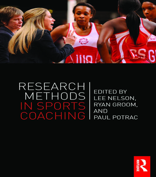 Book cover of Research Methods in Sports Coaching