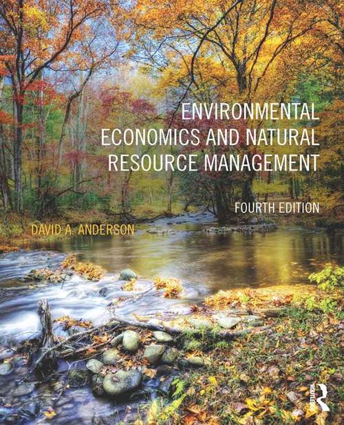 Book cover of Environmental Economics and Natural Resource Management: And Natural Resource Management