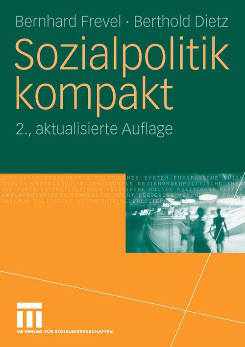 Book cover of Sozialpolitik kompakt (2. Aufl. 2008)