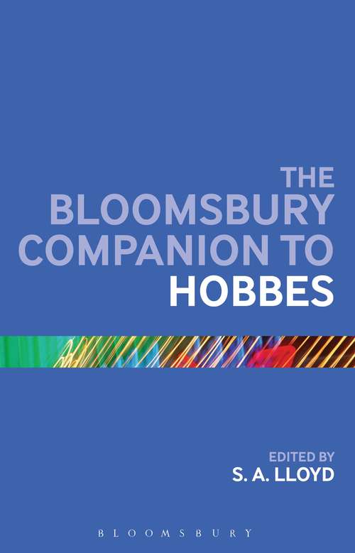 Book cover of The Bloomsbury Companion to Hobbes (Bloomsbury Companions)