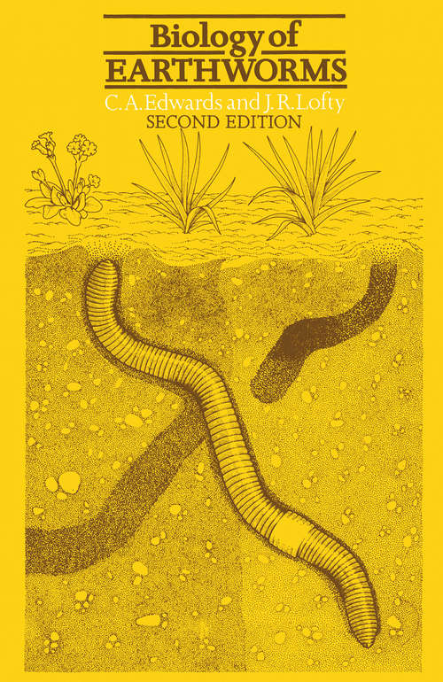 Book cover of Biology of Earthworms (1977)