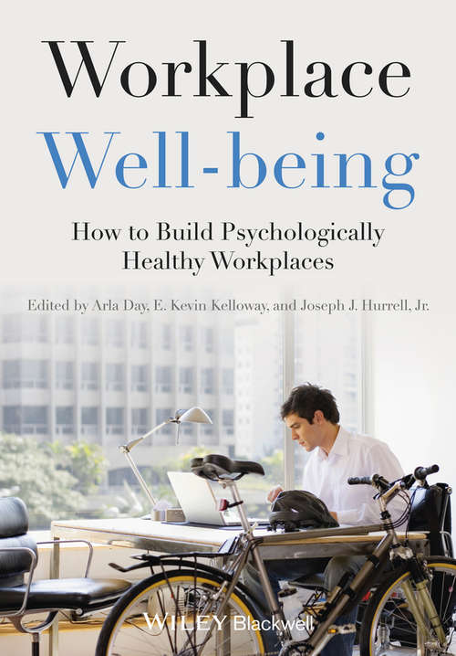 Book cover of Workplace Well-being: How to Build Psychologically Healthy Workplaces