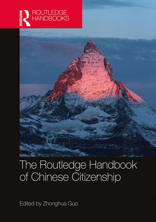 Book cover of The Routledge Handbook of Chinese Citizenship (China Perspectives)