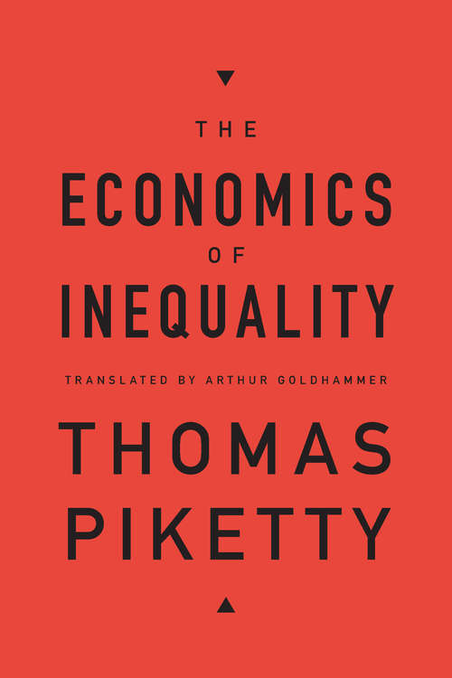 Book cover of The Economics of Inequality