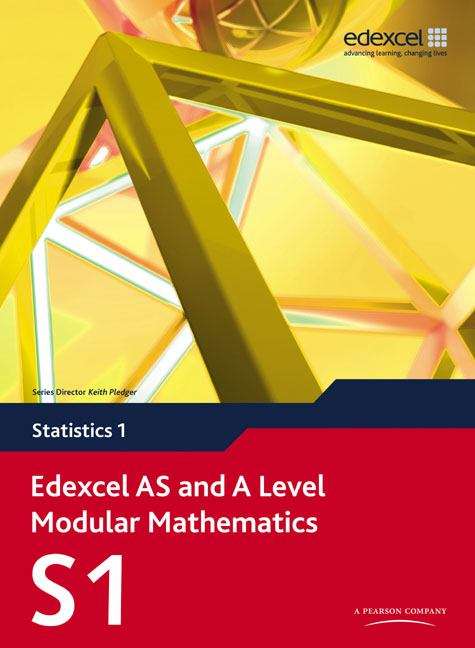 Book cover of Revise Edexcel AS and A Level Modular Mathematics - Statistics 1 (PDF)
