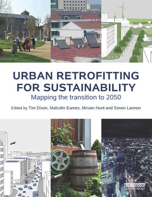 Book cover of Urban Retrofitting for Sustainability: Mapping the Transition to 2050