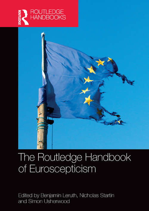 Book cover of The Routledge Handbook of Euroscepticism