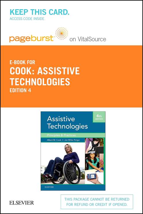 Book cover of Assistive Technologies- E-Book: Principles and Practice (2)
