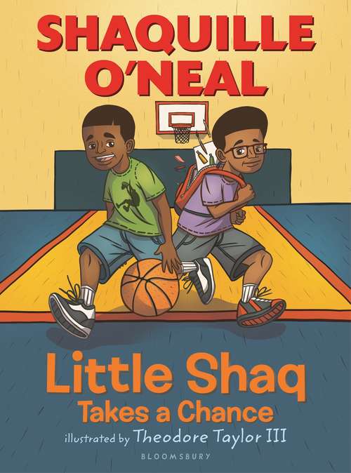 Book cover of Little Shaq Takes a Chance