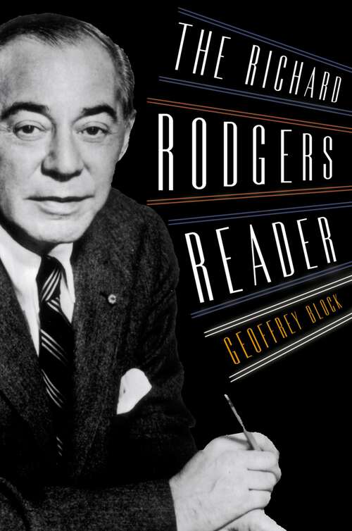 Book cover of The Richard Rodgers Reader (Readers on American Musicians)