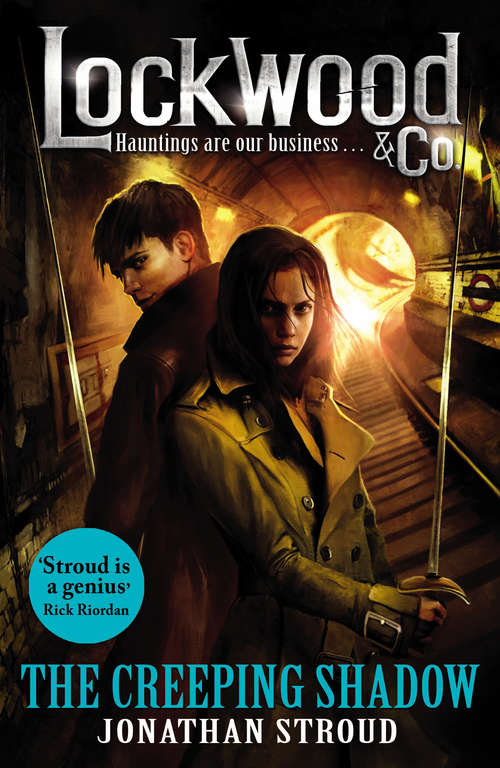 Book cover of Lockwood & Co: The Creeping Shadow (Lockwood & Co. #4)