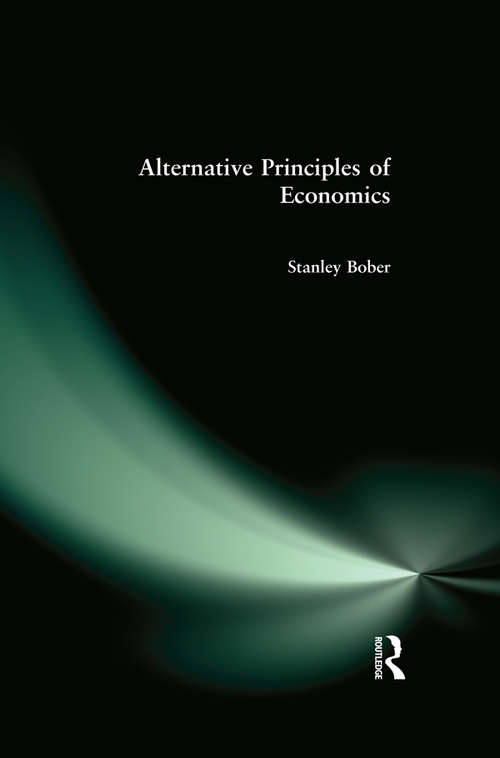 Book cover of Alternative Principles of Economics