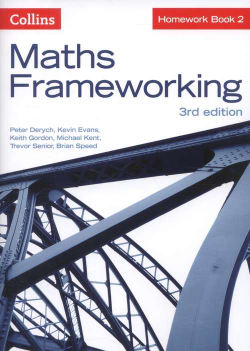 Book cover of Maths Frameworking: Homework Book 2 (PDF)