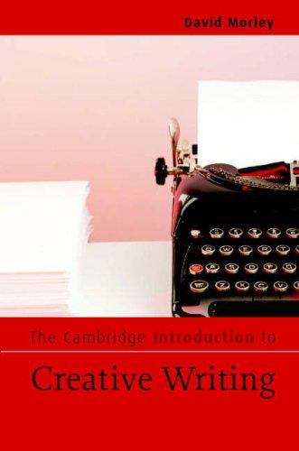 Book cover of The Cambridge Introduction To Creative Writing (PDF)