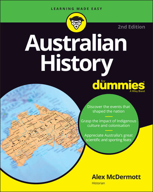 Book cover of Australian History For Dummies (2)