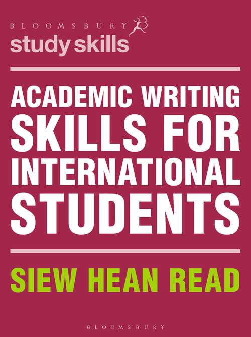 Book cover of Academic Writing Skills for International Students (Macmillan Study Skills)