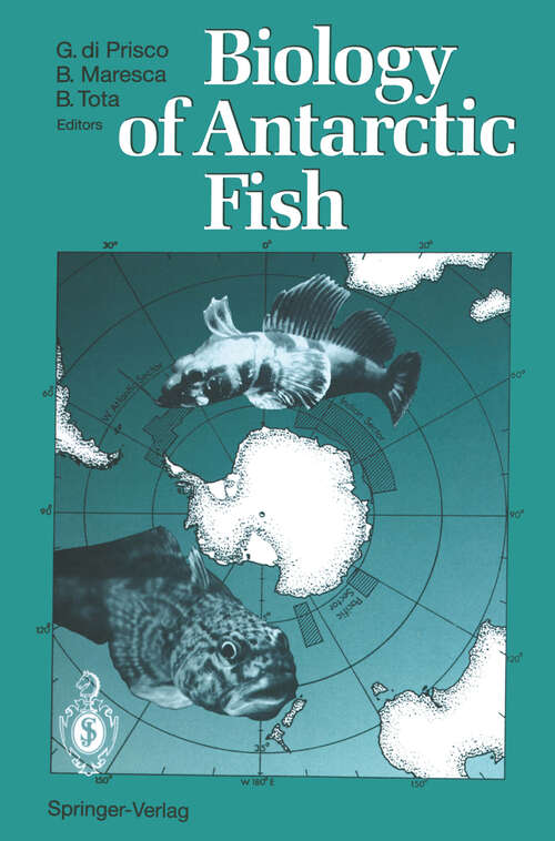 Book cover of Biology of Antarctic Fish (1991)
