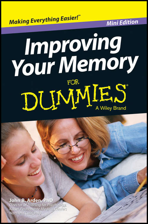 Book cover of Improving Your Memory For Dummies, Mini Edition