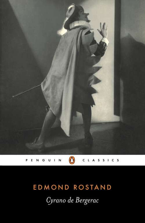 Book cover of Cyrano de Bergerac: Literary Touchstone Classic