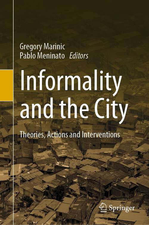 Book cover of Informality and the City