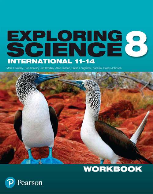 Book cover of Exploring Science International Year 8 Workbook (Exploring Science 4)