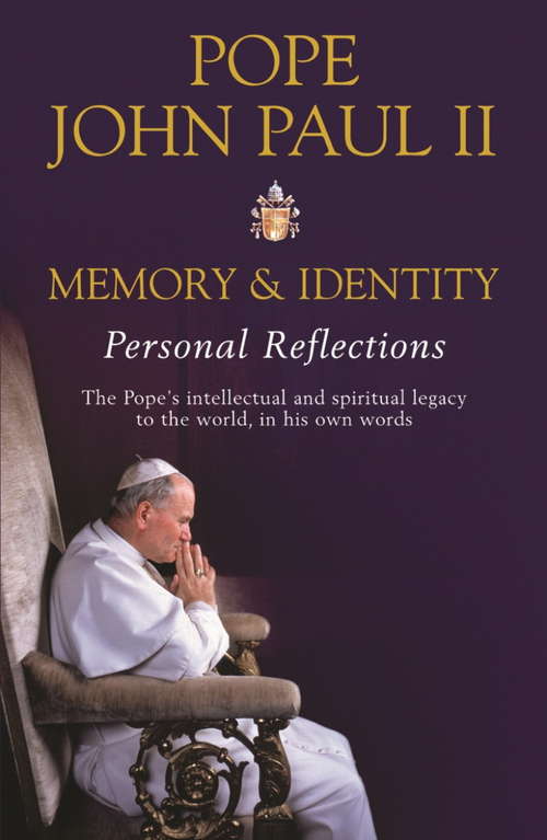 Book cover of Memory and Identity: Personal Reflections (Walker Large Print Ser.)
