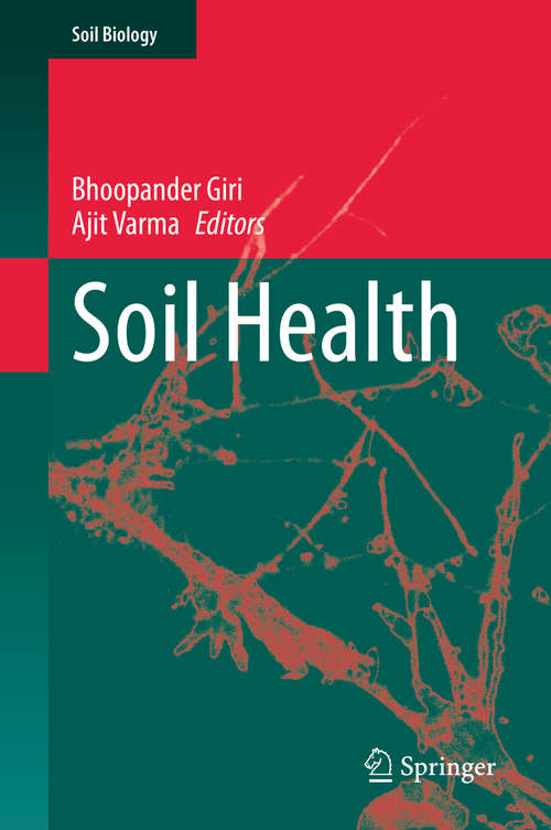 Book cover of Soil Health (1st ed. 2020) (Soil Biology #59)