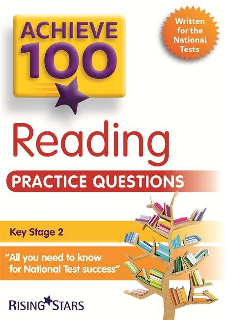 Book cover of Achieve 100 Reading Practice Questions (PDF)