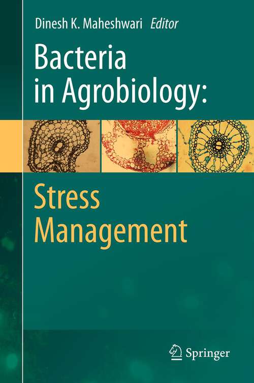 Book cover of Bacteria in Agrobiology: Stress Management (2012)