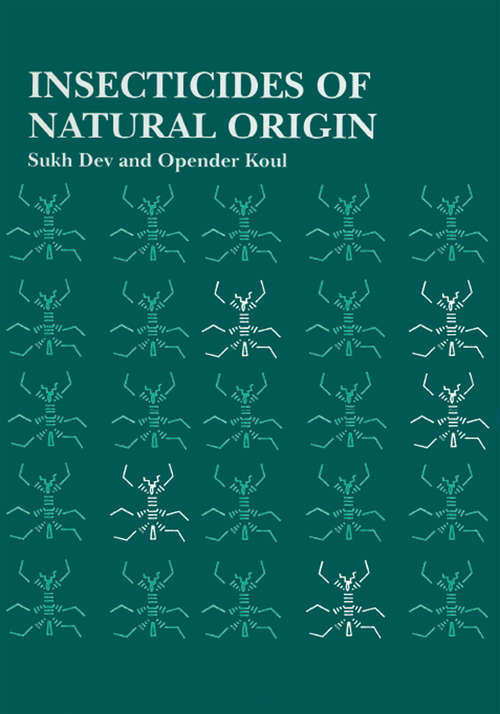 Book cover of Insecticides of Natural Origin