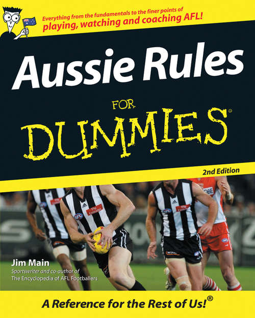 Book cover of Aussie Rules For Dummies (2)