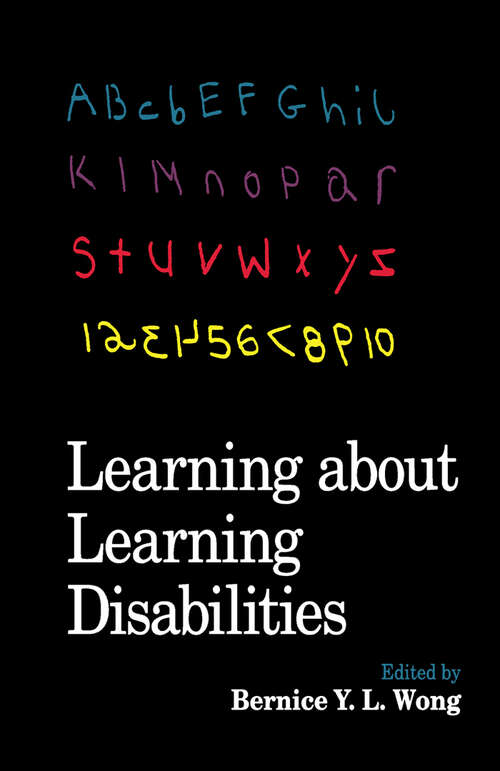 Book cover of Learning About Learning Disabilities